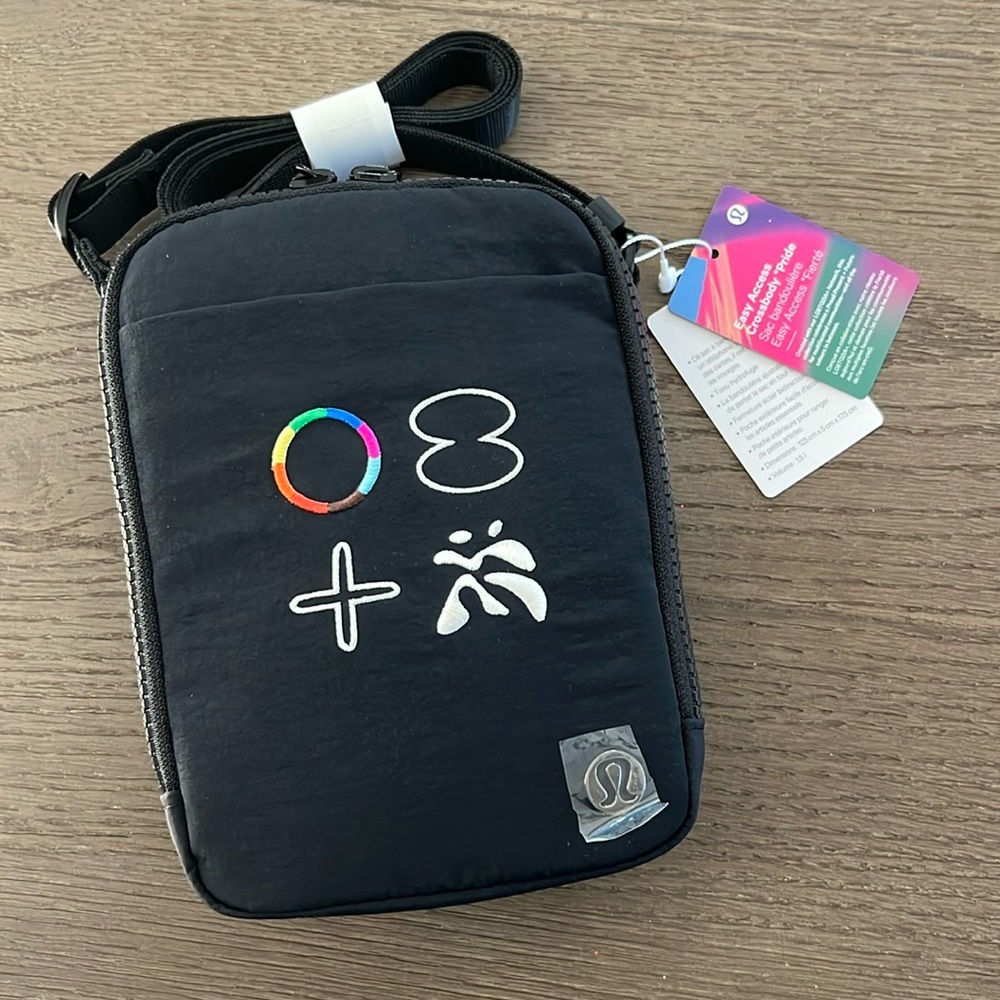 Easy access crossbody pride lululemon bag